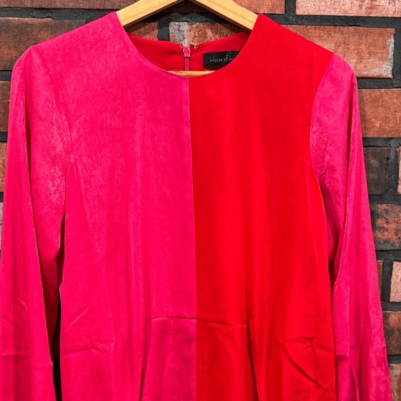 House of Harlow 1960 x REVOLVE Lotta Dress in Fuchsia - Picture 9 of 14